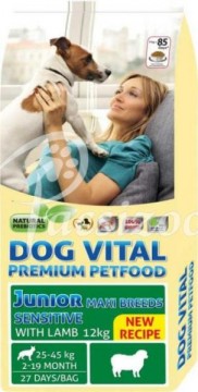 DOG VITAL Junior Sensitive Maxi Breeds - Lamb 12 kg