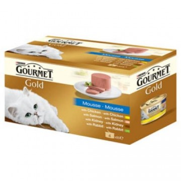 Gourmet Gold Mousse Multipack 4x85 g