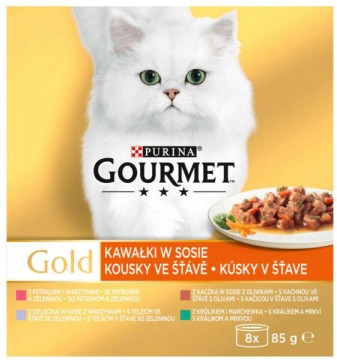 Gourmet Gold Multipack 8x85 g