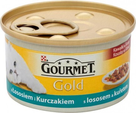 Gourmet Gold salmon & chicken 85 g