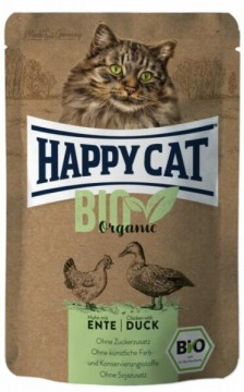 Happy Cat Bio Organic chicken with duck 12x85 g