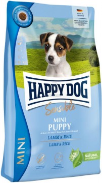 Happy Dog Sensible Mini Puppy Lamb & Rice 800 g
