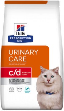 Hill's PD Feline Urinary Care c/d Multicare Stress Ocean fish 8...
