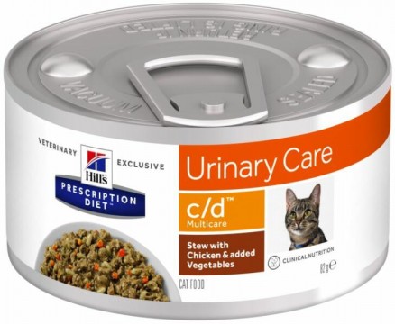 Hill's PD Feline Urinary Care Stew with chicken & vegetables 82 g