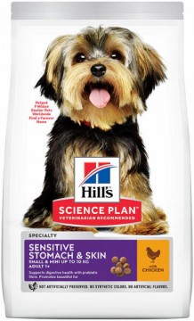Hill's Science Plan Canine Adult Small&Mini Sensitive Stomach &...