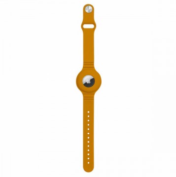 Hurtel Silicone flexible case wristband Apple AirTag - orange