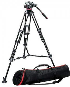 Manfrotto 546BK-1 with MVH502A Head