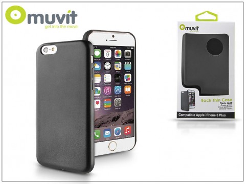 muvit Back Thin Case - Apple iPhone 6 Plus/6S Plus case black...