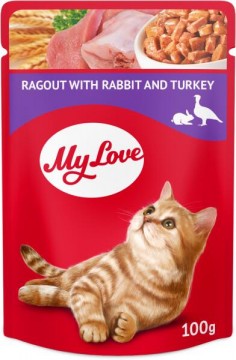 My Love Ragout with rabbit & turkey 100 g