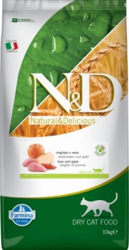 N&D Adult boar & apple Grain Free 10 kg