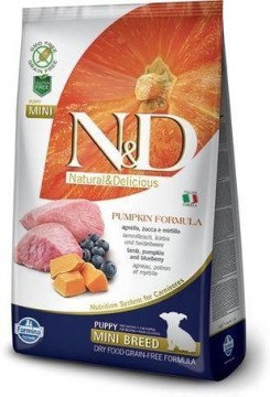 N&D Grain Free Dog Puppy Mini Lamb & Blueberries With Pumpkin 2,5 kg