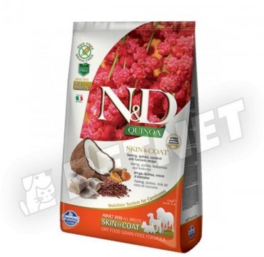 N&D Grain Free Quinoa Skin & Coat Herring 7 kg