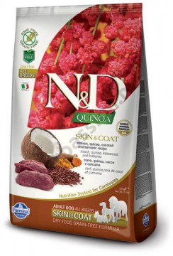 N&D Grain Free Quinoa Skin & Coat Venison 2,5 kg
