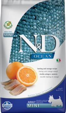 N&D Ocean Adult Mini Herring & Orange 2,5 kg