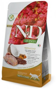 N&D Quinoa Skin & Coat quail 5 kg