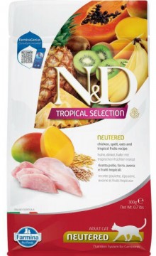 N&D Tropical Selection Adult Neutered chicken 300 g