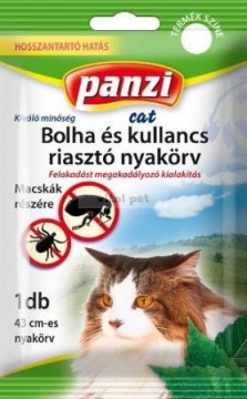 Panzi Bolha- és kullancsirtó nyakörv macskáknak 43 cm