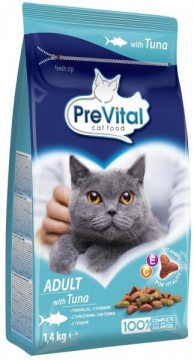 Partner in Pet Food PreVital Adult with tuna 1,4 kg