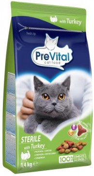 Partner in Pet Food PreVital Sterile turkey 1,4 kg
