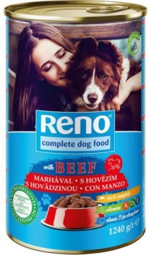 Partner in Pet Food Reno Complete dog food with beef 1240 g