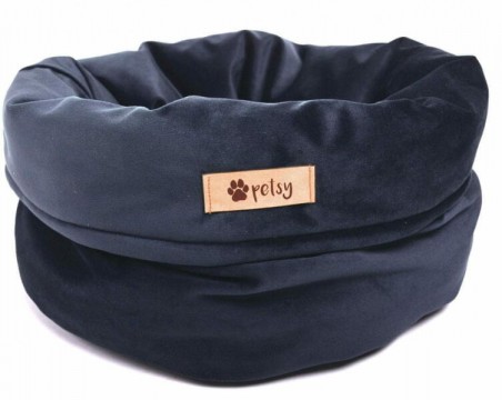 Petsy Royal Basket 40 cm kék