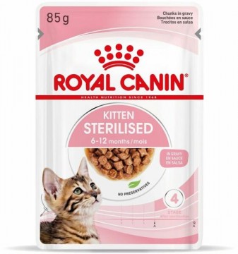 Royal Canin Kitten Sterilised in gravy 12x85 g
