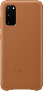 Samsung Galaxy S20 Leather cover brown (EF-VG980LAEGEU)