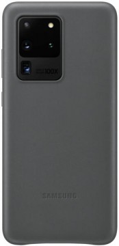 Samsung Galaxy S20 Ultra Leather cover grey (EF-VG988LJEGEU)