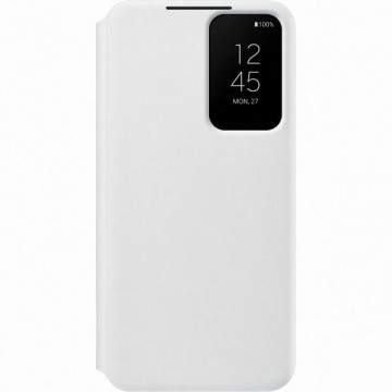 Samsung Galaxy S22 Smart clear view cover white (EF-ZS901CWEGEE)