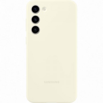 Samsung Galaxy S23 Plus silicone case cream (EF-PS916TUEGWW)