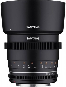 Samyang 85mm T1.5 VDSLR MK2 (Canon EF) (F1311201102)