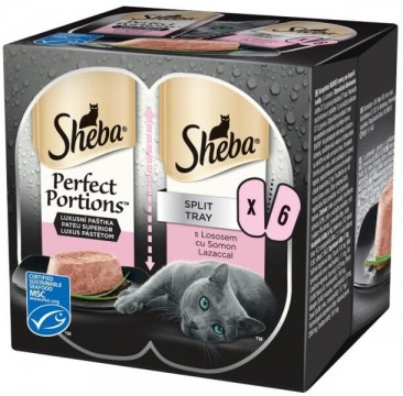 Sheba Perfect Portion Adult salmon 6x37,5 g