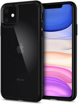 Spigen Apple iPhone 11 Ultra Hybrid cover matte black (076CS27186)