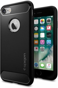 Spigen Rugged Armor - Apple iPhone 7 case black (042CS20441)