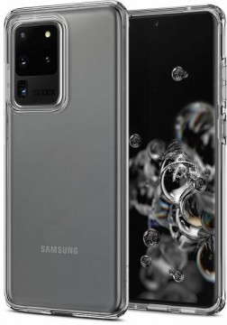 Spigen Samsung Galaxy S20 Ultra case Liquid crystal clear transparent...