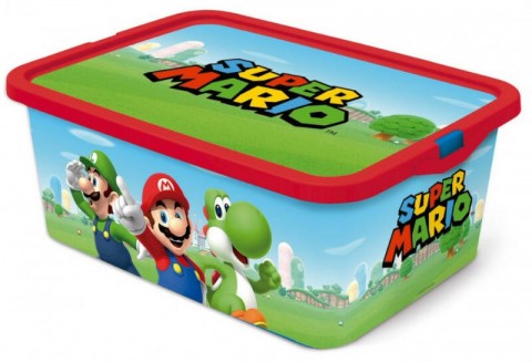 Super Super Mario tároló doboz 13 l (09595)