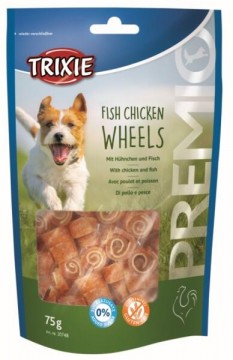 TRIXIE Premio Fish Chicken Wheels hal és csirke 75 g (31748)