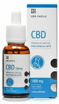 USA medical CBD olaj kutyáknak és macskáknak 1000 mg 30 ml