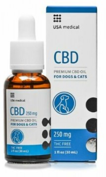 USA medical CBD olaj kutyáknak és macskáknak 250 mg 30 ml