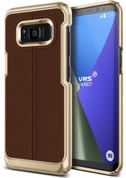VRS Design Simpli Mod - Samsung Galaxy S8 Plus case brown