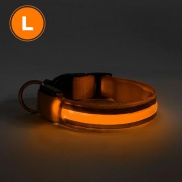 Yummie LED-es L narancs (60029C)