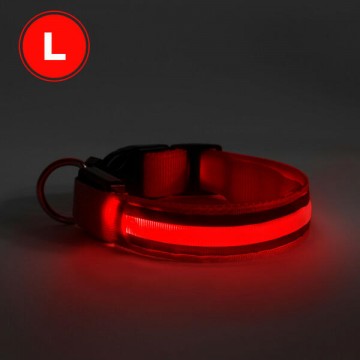 Yummie LED-es L piros (60029B)